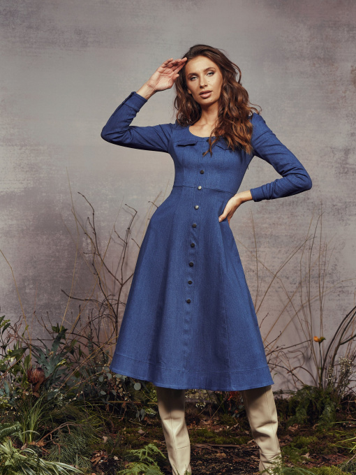 Платье миди Gepur модель 42989 Фото