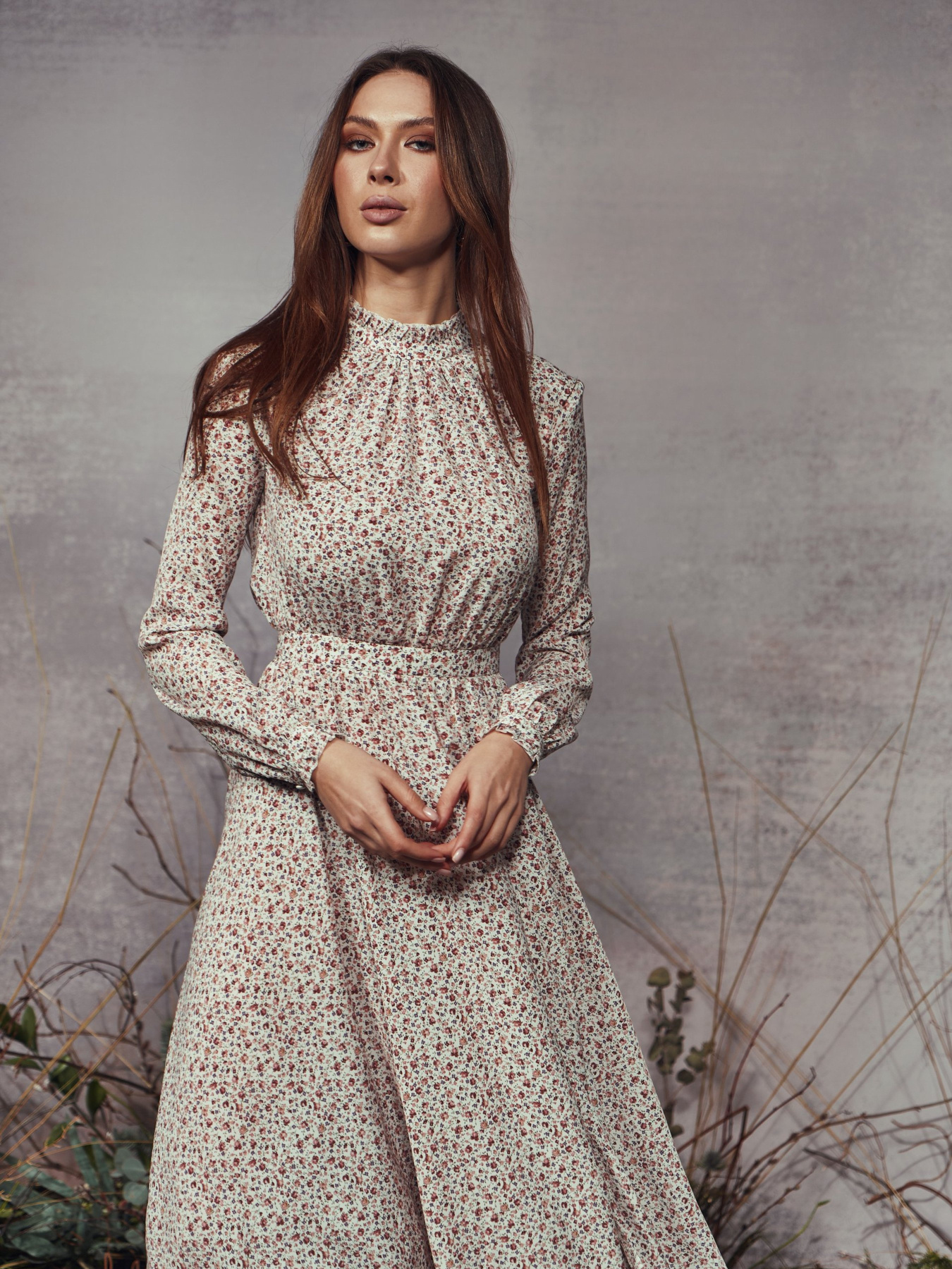 Сукня міді Gepur модель 42992 Сукня міді Gepur модель 42992 Фото