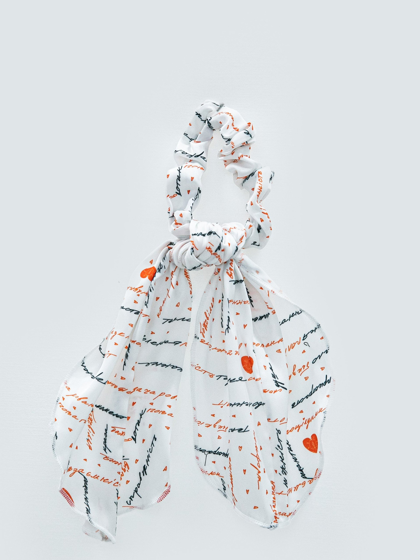 Шелковая платок-резинка для волос Gepur модель 43487 Фото