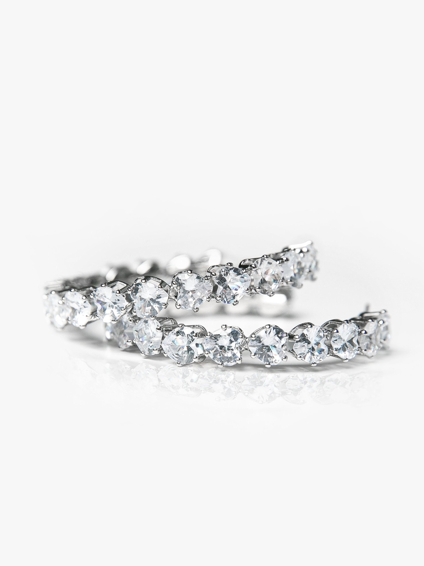 Серьги-кольца Gepur модель 43558 Фото