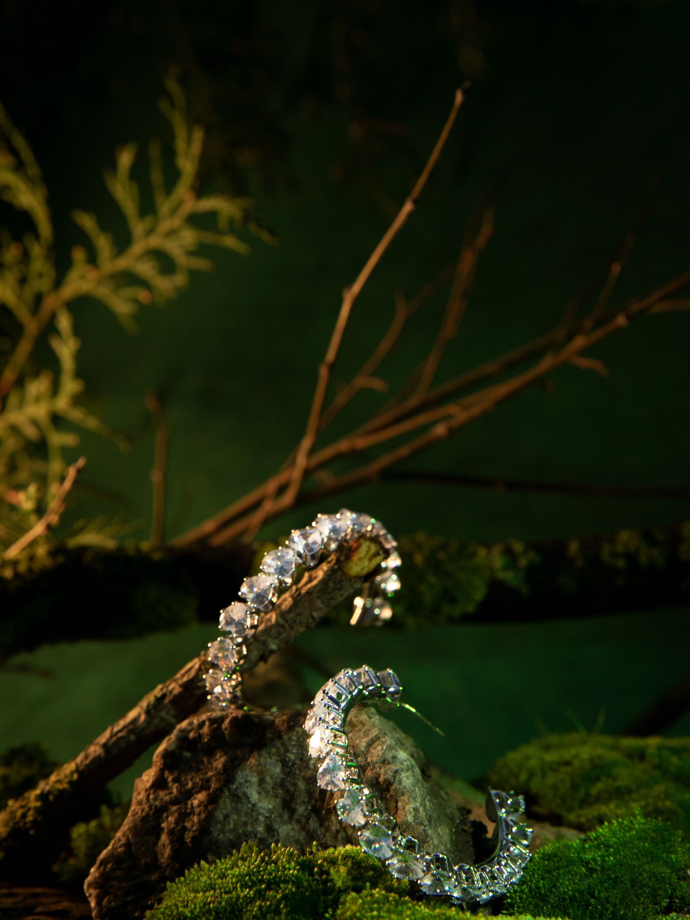 Серьги-кольца Gepur модель 43558 Фото