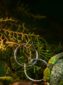 Серьги-кольца Gepur модель 43560 Фото