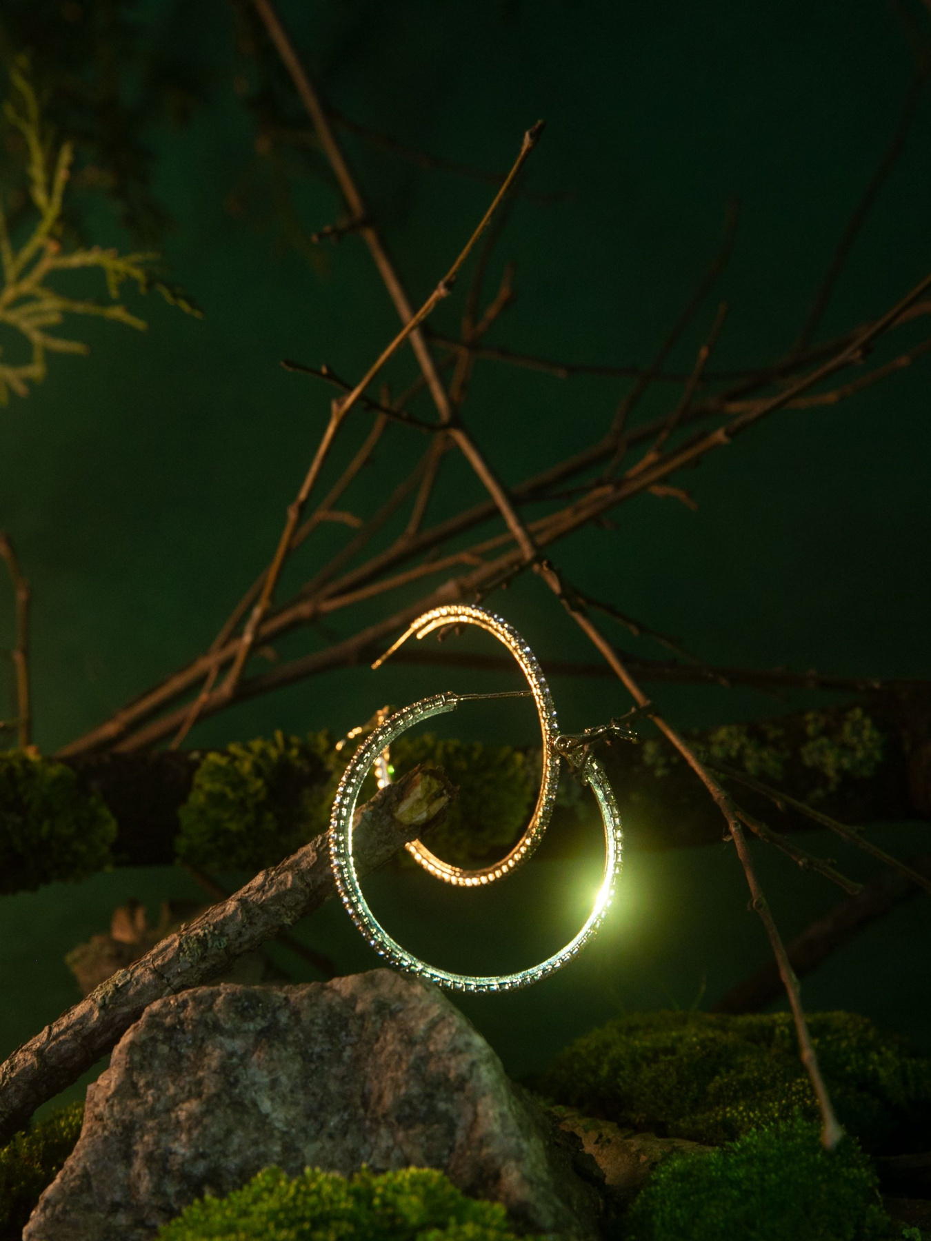 Серьги-кольца Gepur модель 43561 Фото