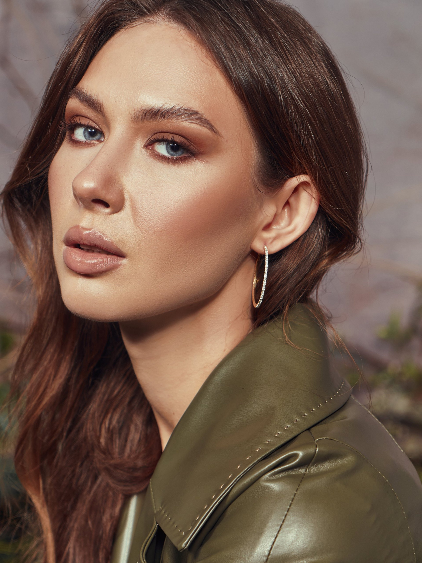 Серьги-кольца Gepur модель 43561 Фото