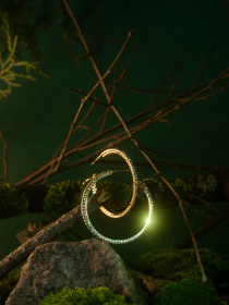 Серьги-кольца Gepur модель 43561 Фото