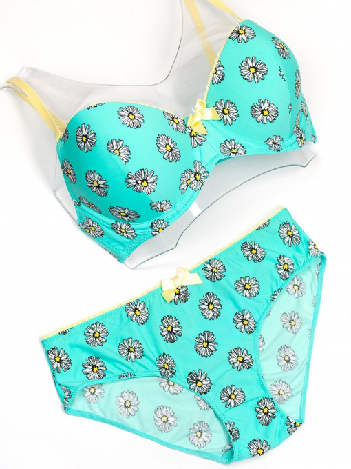 Нижня білизна ISSA Plus модель BL2-669_turquoise Фото
