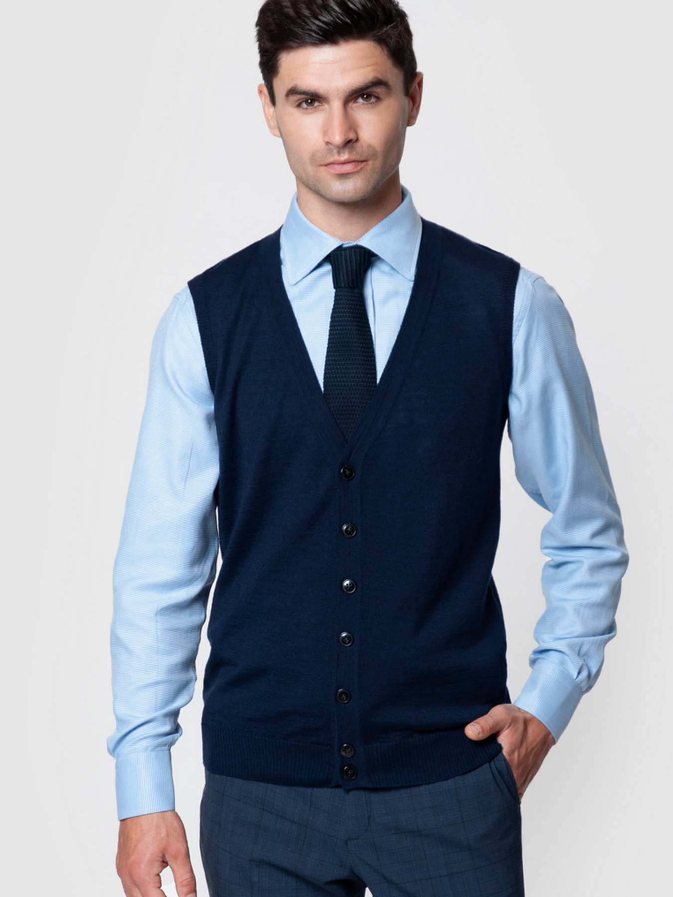 Классический жилет Arber модель GM10.60.30 Фото