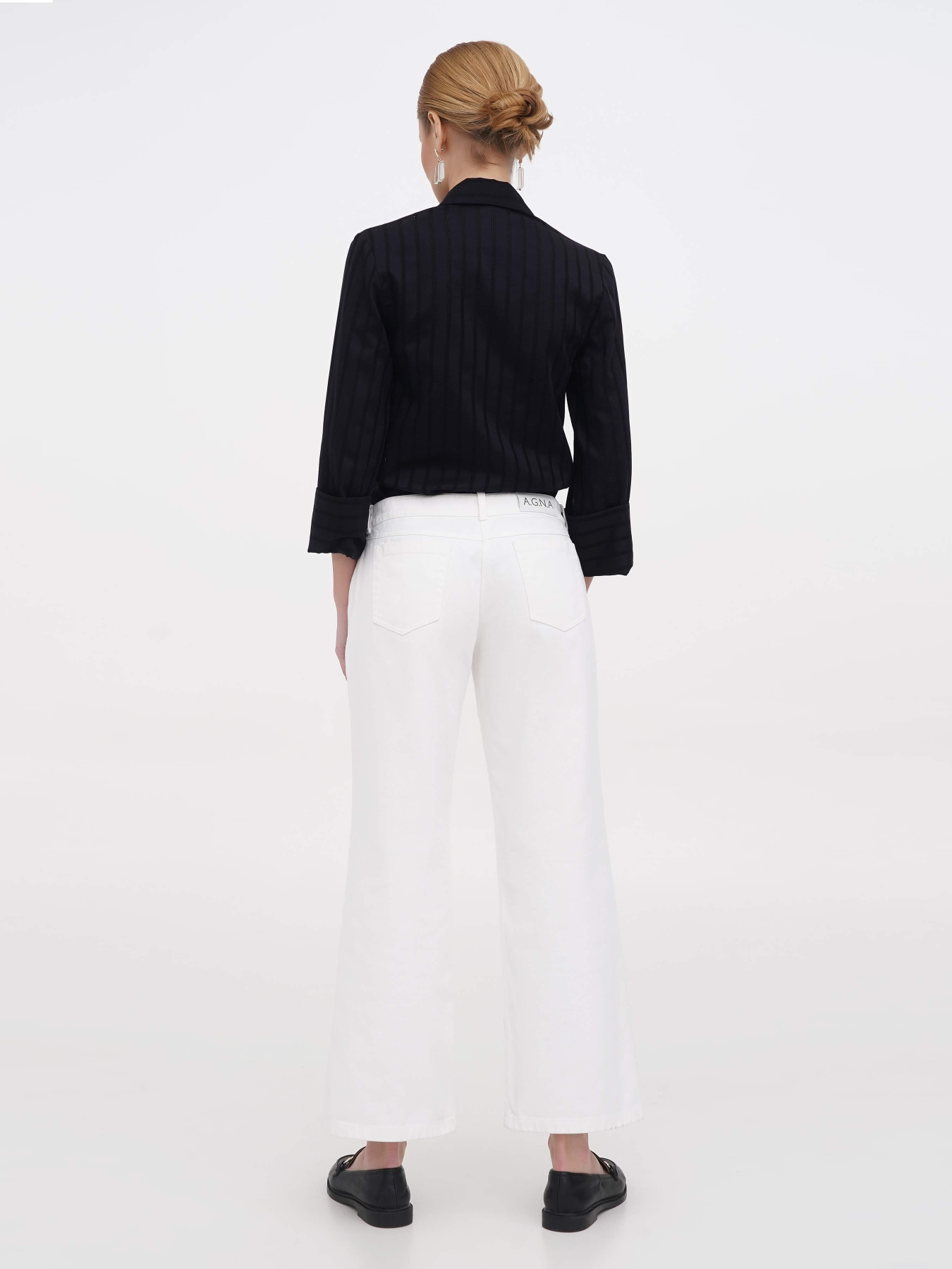 Широкі джинси A.G.N.A модель AG-2012-W Фото