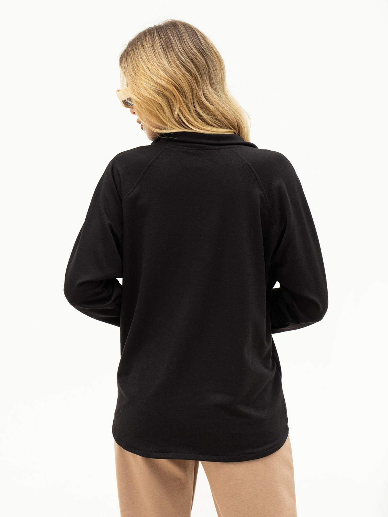 Кофта ISSA Plus модель 13683_black Фото