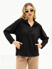 Кофта ISSA Plus модель 13683_black Фото
