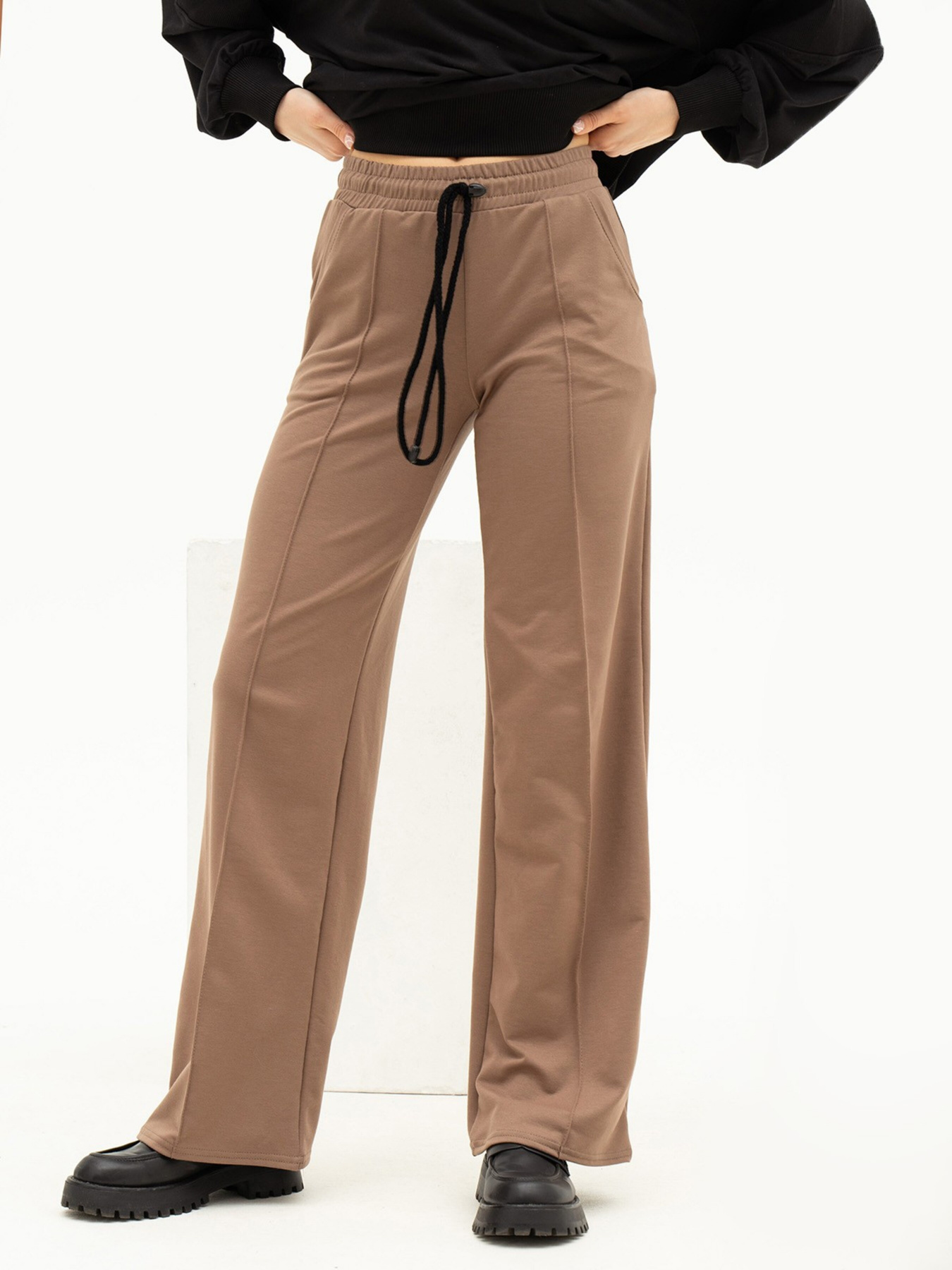 Штаны спортивные ISSA Plus модель 13684_brown Фото