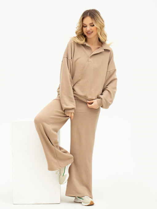 Костюм ISSA Plus модель 13685_beige Фото