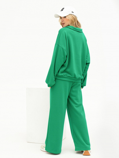 Костюм ISSA Plus модель 13685_green — фото 3 - INTERTOP