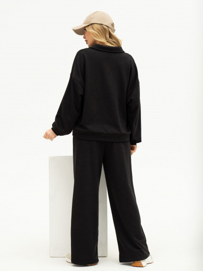 Костюм ISSA Plus модель 13685_black — фото 3 - INTERTOP