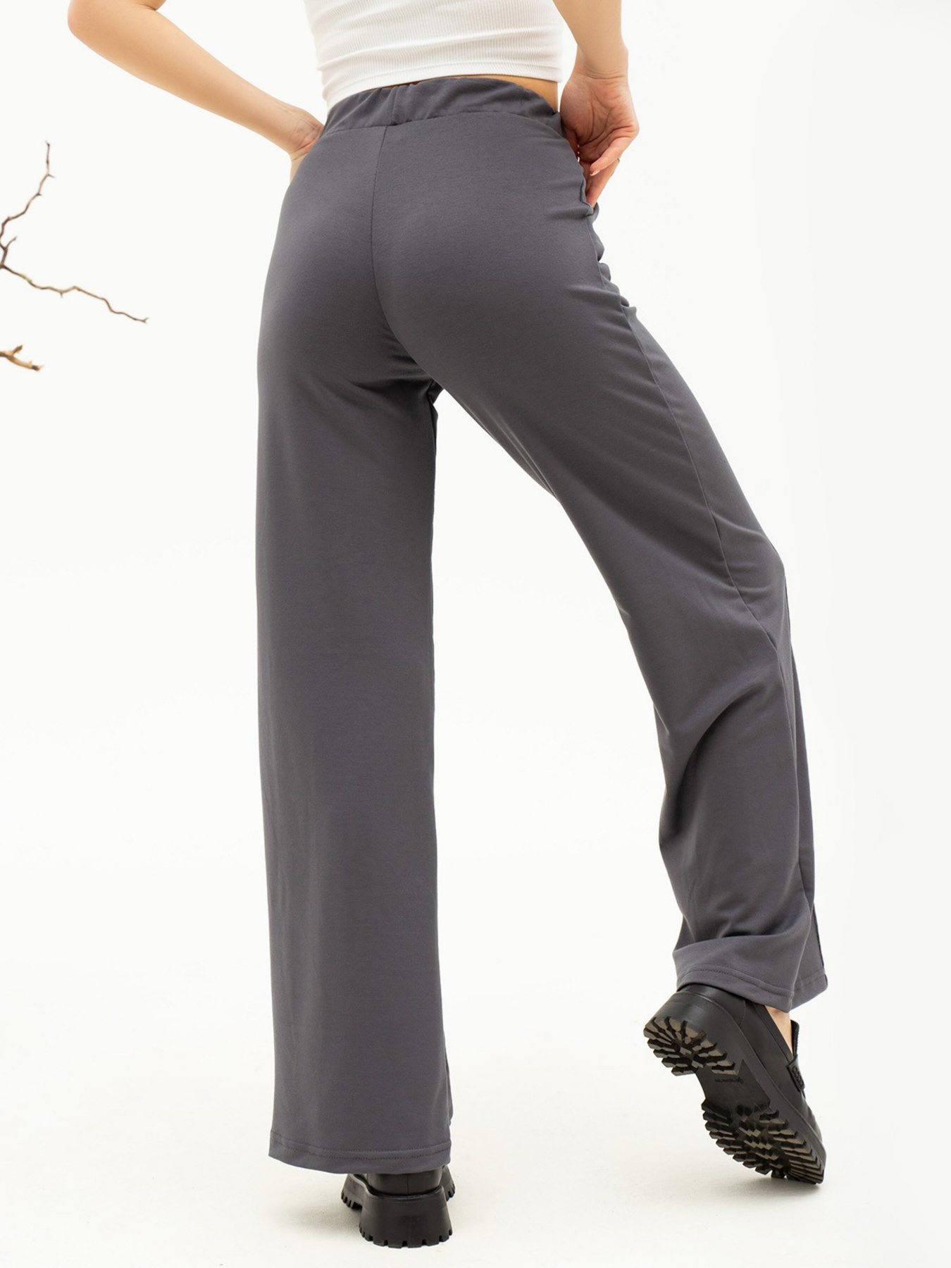 Брюки палаццо ISSA Plus модель 13686_grey Фото