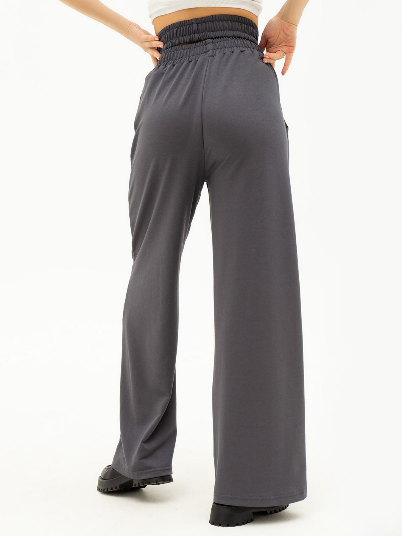 Палаццо ISSA Plus модель 13689_grey Фото