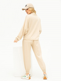 Спортивный костюм ISSA Plus модель 13690_beige Фото