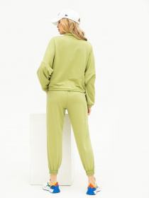 Спортивный костюм ISSA Plus модель 13690_olive Фото