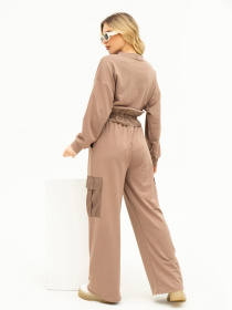 Спортивный костюм ISSA Plus модель 13691_beige Спортивный костюм ISSA Plus модель 13691_beige Фото