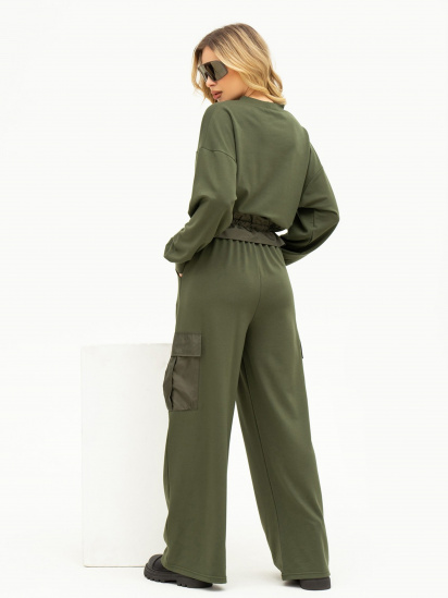 Спортивний костюм ISSA Plus модель 13691_khaki — фото 3 - INTERTOP