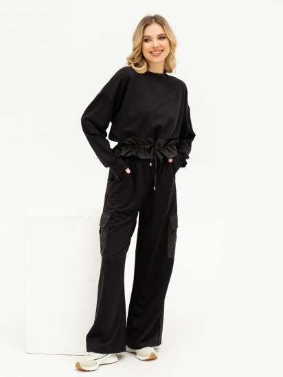 Спортивний костюм ISSA Plus модель 13691_black - фото