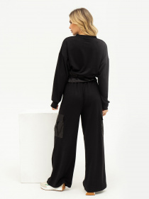 Спортивний костюм ISSA Plus модель 13691_black Фото