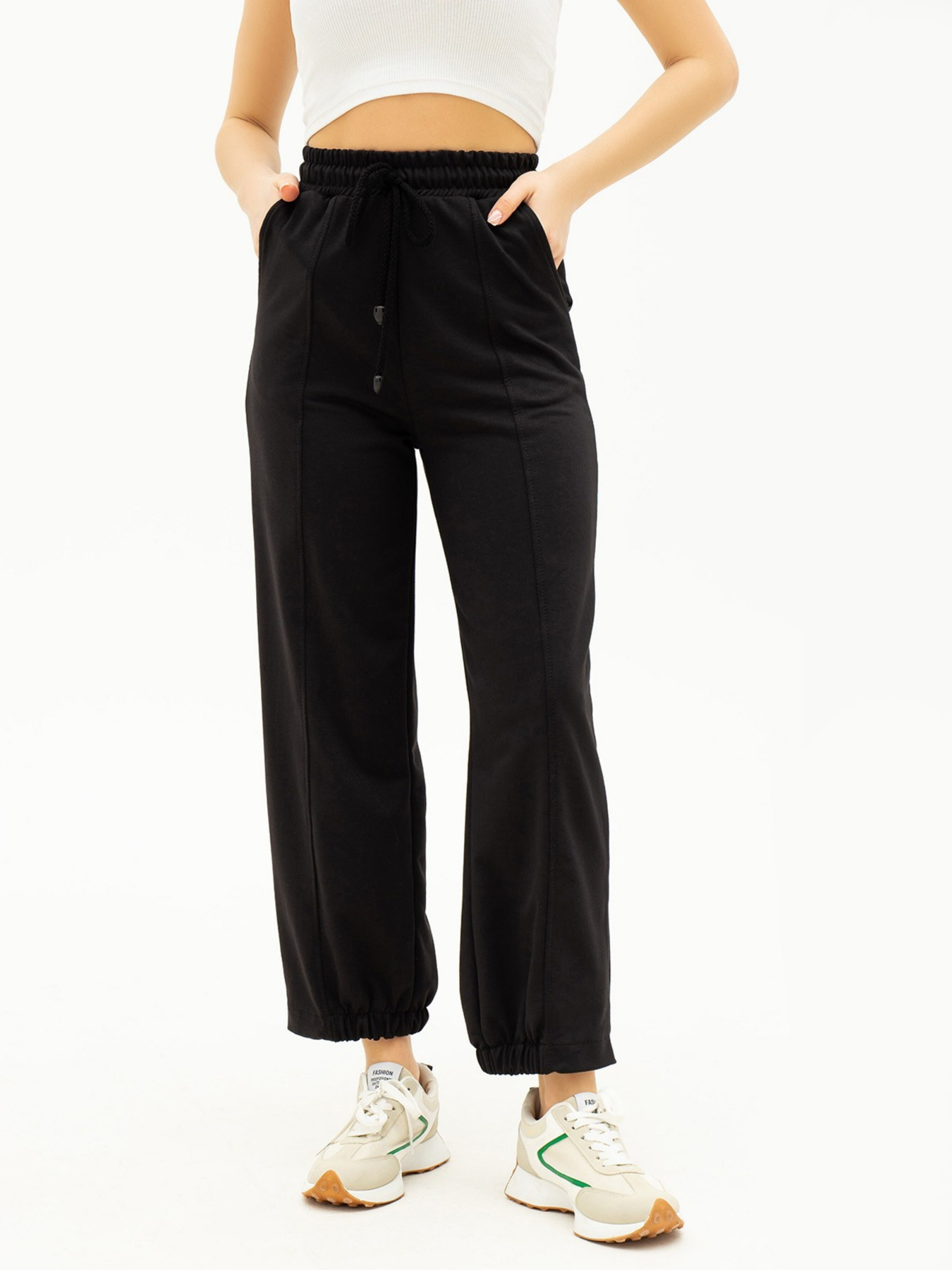 Спортивні штани ISSA Plus модель 13693_black Фото