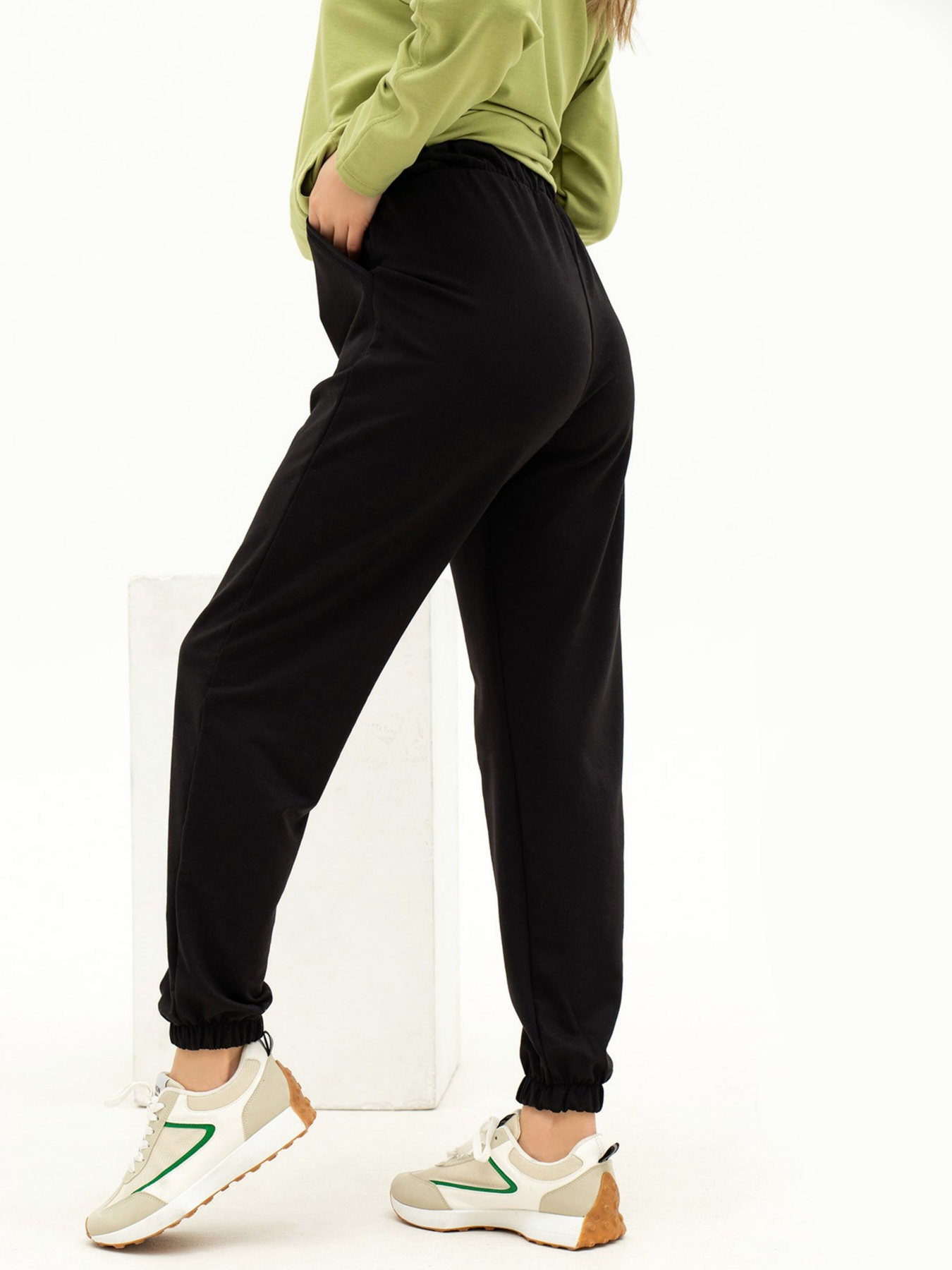 Спортивні штани ISSA Plus модель 13694_black Фото