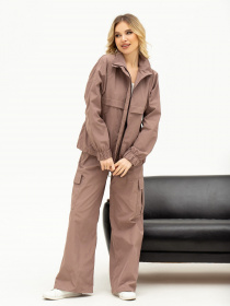 Повсякденний костюм ISSA Plus модель 13695_beige Фото