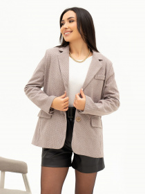 Піджак ISSA Plus модель 13696_beige Фото
