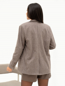 Пиджак ISSA Plus модель 13696_brown Фото