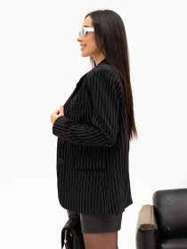 Піджак ISSA Plus модель 13697_черный Фото