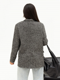 Піджак ISSA Plus модель 13698_grey Фото