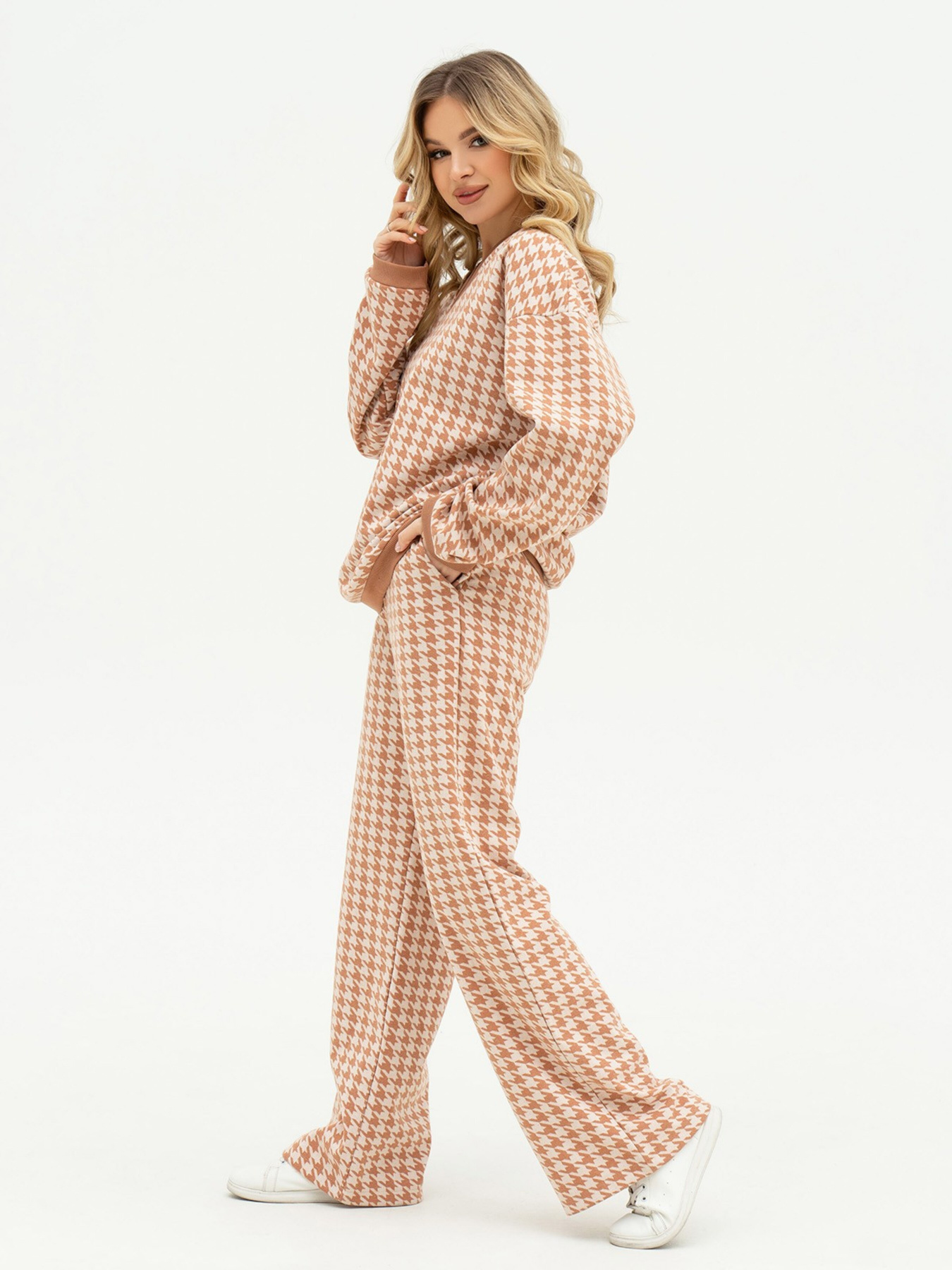 Костюм ISSA Plus модель 13703_beige Фото