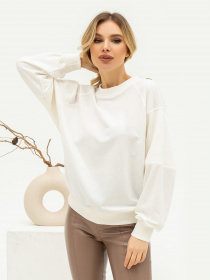 Свитшот ISSA Plus модель 13705_white Фото