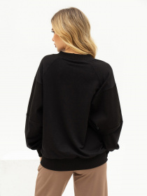 Свитшот ISSA Plus модель 13705_black Фото