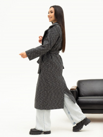 Пальто ISSA Plus модель 13710_multicolor Фото