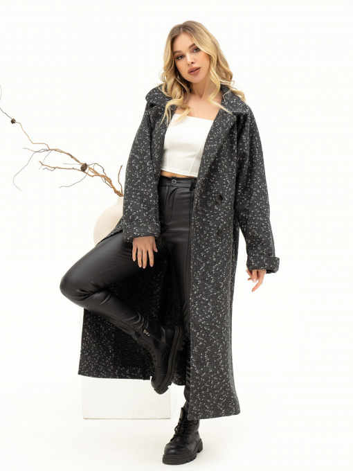 Пальто ISSA Plus модель 13712_multicolor Фото