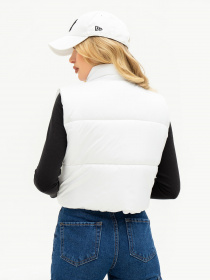 Жилет с утеплителем ISSA Plus модель SA-441_white Фото