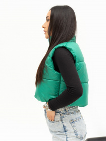 Жилет с утеплителем ISSA Plus модель SA-441_green Фото