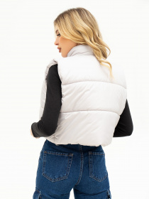 Жилет с утеплителем ISSA Plus модель SA-441_grey Фото