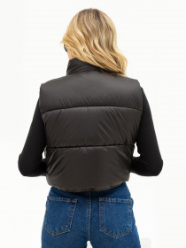 Жилет с утеплителем ISSA Plus модель SA-441_black Фото