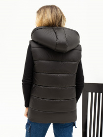 Жилет с утеплителем ISSA Plus модель SA-442_black Фото