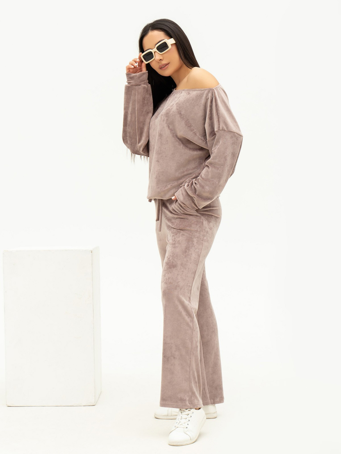 Костюм ISSA Plus модель SA-448_beige Фото