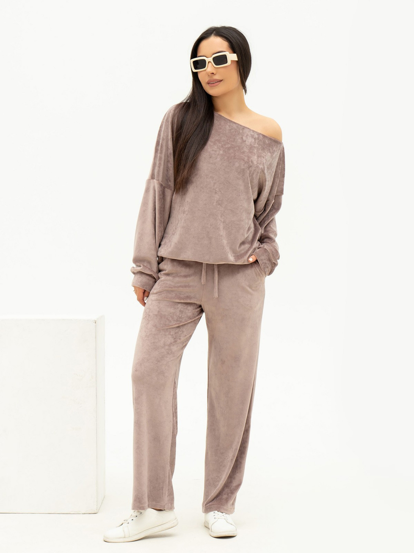 Костюм ISSA Plus модель SA-448_beige Фото