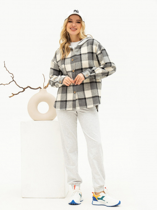 Костюм ISSA Plus модель SA-449_lightgray Фото