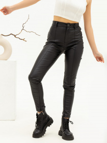 Повсякденні штани ISSA Plus модель SA-451_black Фото