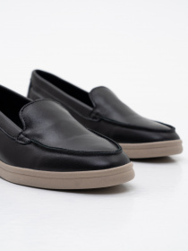 Лоферы ISSA Plus модель OB2-167_black Фото