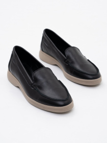 Лоферы ISSA Plus модель OB2-167_black Фото