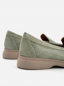 Лоферы ISSA Plus модель OB2-168_mint Фото